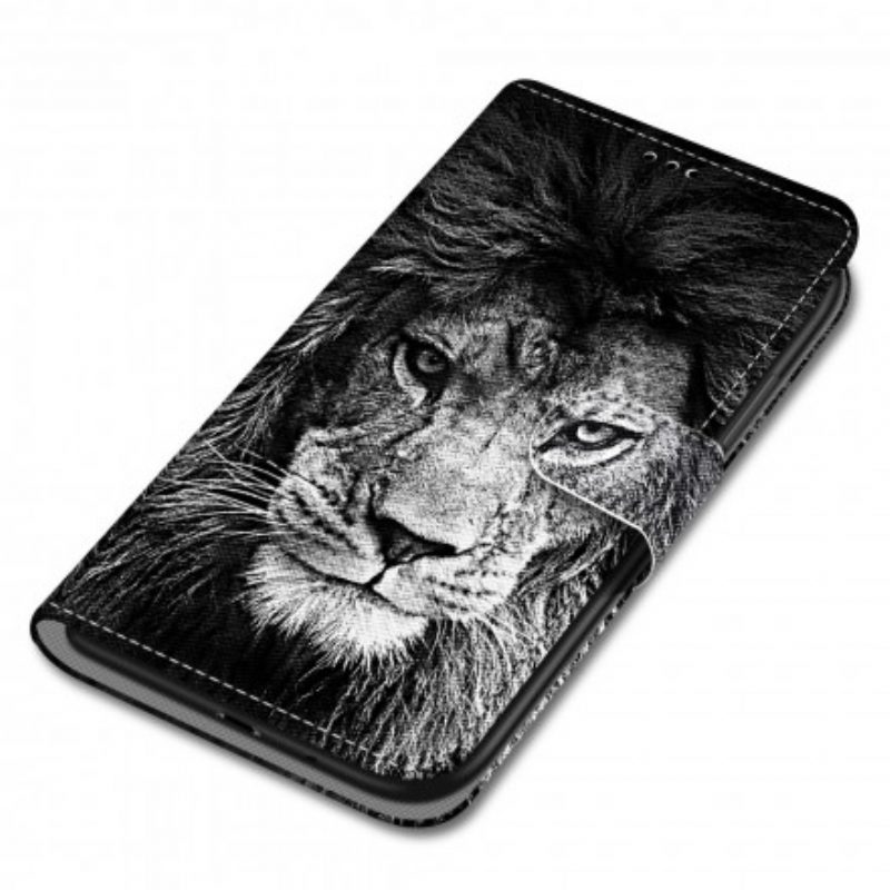 Lederhüllen Für Xiaomi Redmi 10 Katzenartig