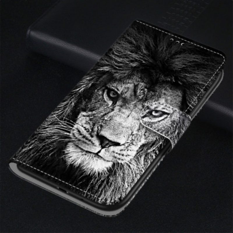 Lederhüllen Für Xiaomi Redmi 10 Katzenartig