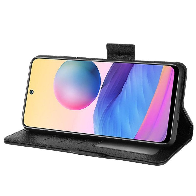 Lederhüllen Für Xiaomi Redmi 10 Narbenleder-effekt
