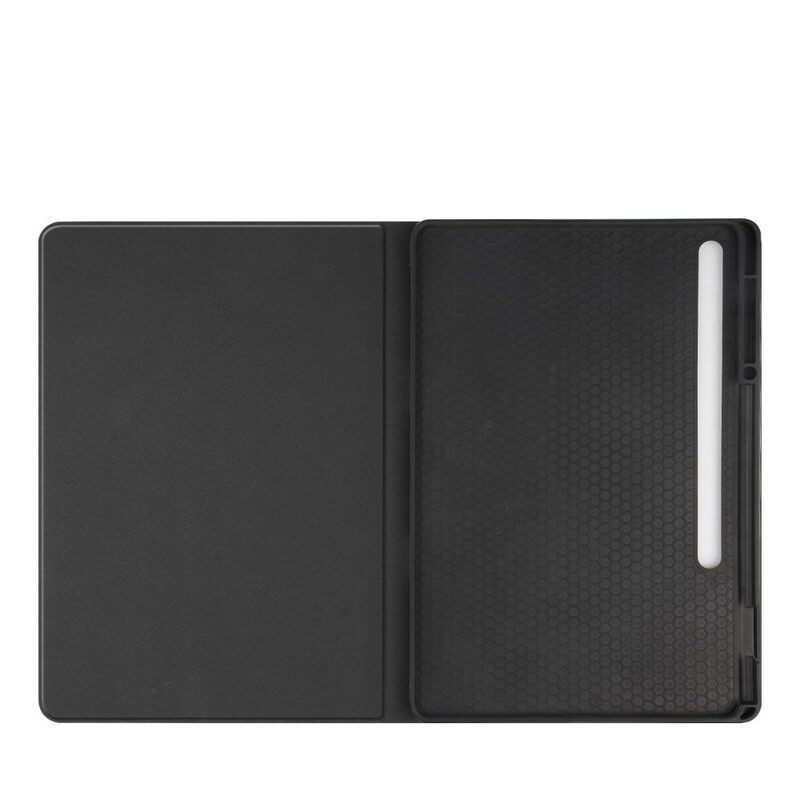 Case Für Samsung Galaxy Tab S7 FE Strukturiertes Kunstleder