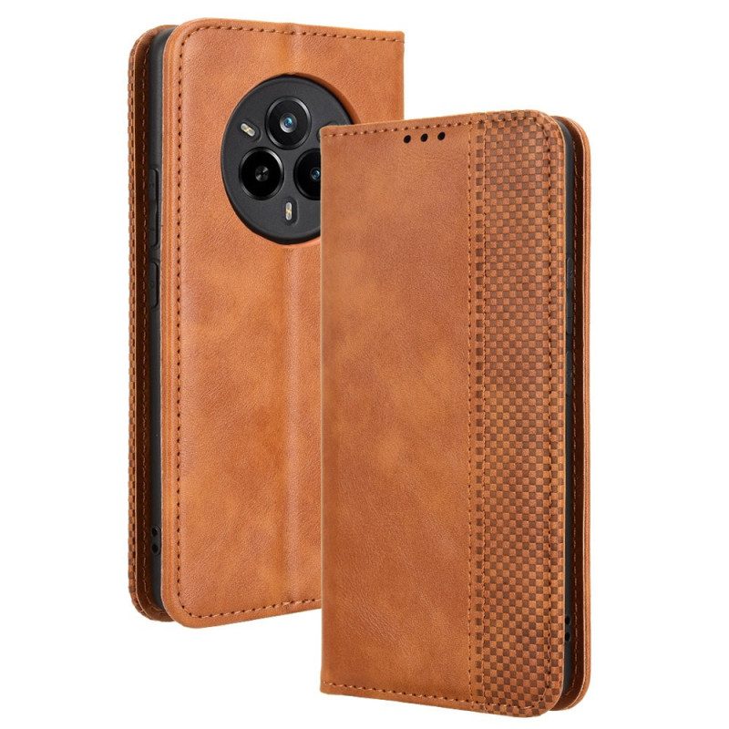 Flip Case Für Realme 14 Pro 5g Vintage-friese