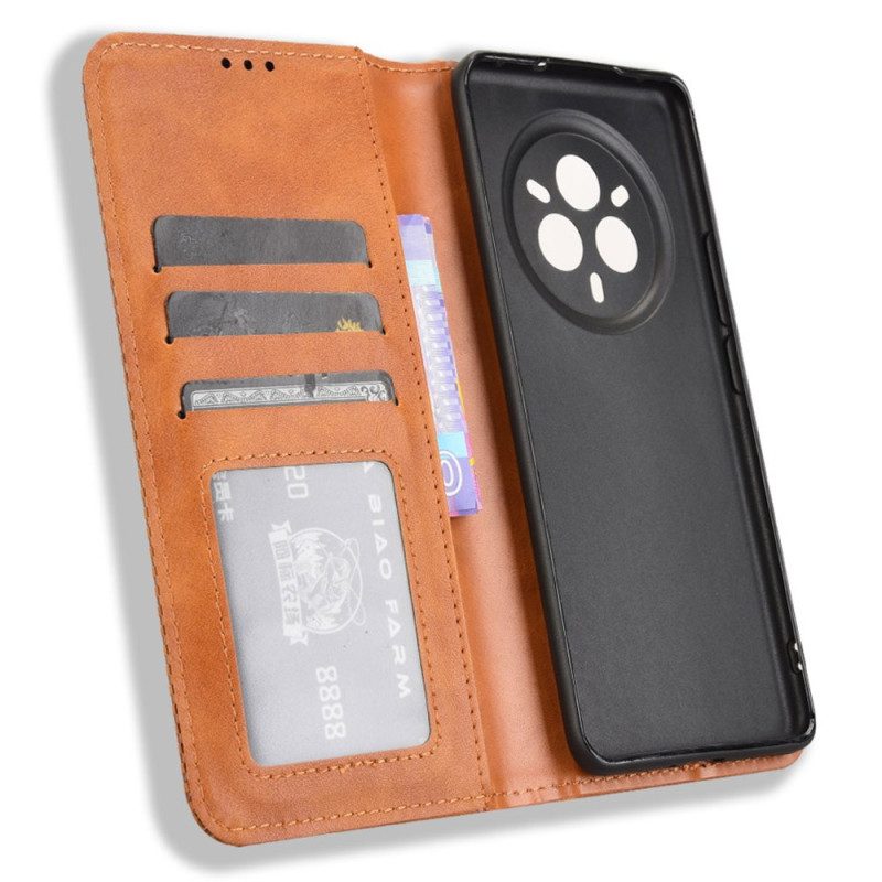Flip Case Für Realme 14 Pro 5g Vintage-friese