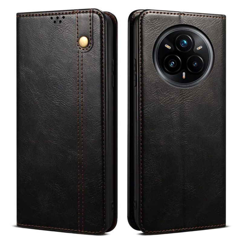 Flip Case Realme 14 Pro 5g Handyhülle Gewachstes Kunstleder