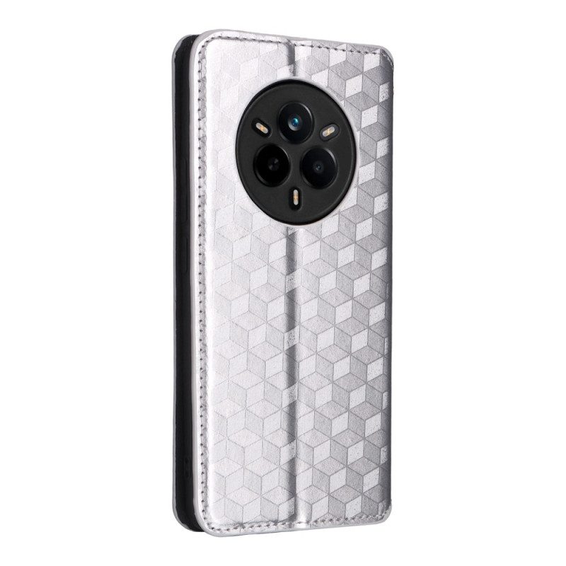 Flip Case Realme 14 Pro 5g Handyhülle Rautenmuster