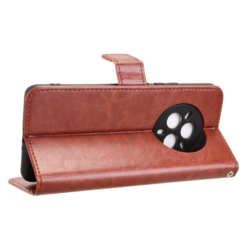 Lederhüllen Realme 14 Pro 5g Auffälliges Kunstleder