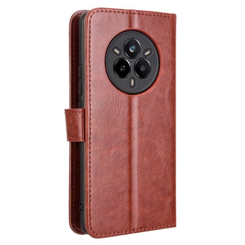 Lederhüllen Realme 14 Pro 5g Auffälliges Kunstleder