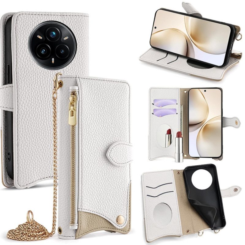 Lederhüllen Realme 14 Pro 5g Brieftasche Mit Kette