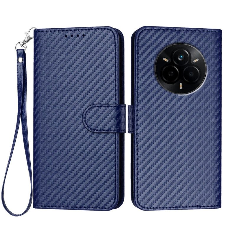 Lederhüllen Realme 14 Pro 5g Carbonfaser