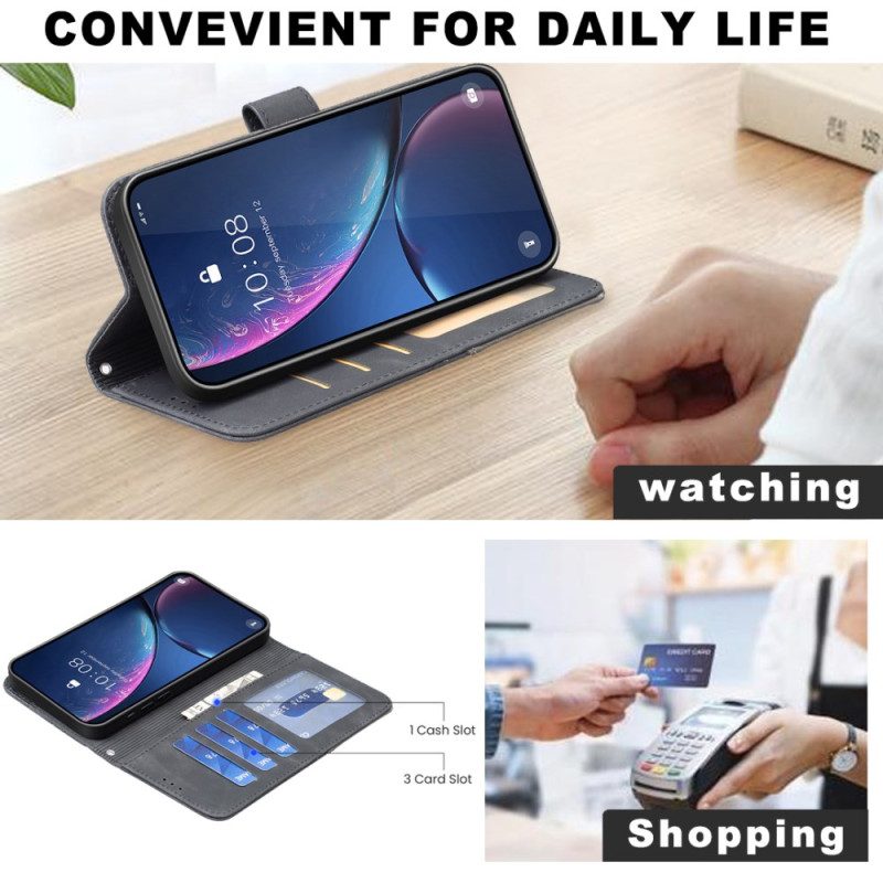 Lederhüllen Realme 14 Pro 5g Handyhülle Binfen Color Geometrisch Muster