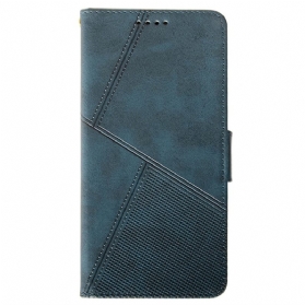 Lederhüllen Realme 14 Pro 5g Handyhülle Idewei-linien