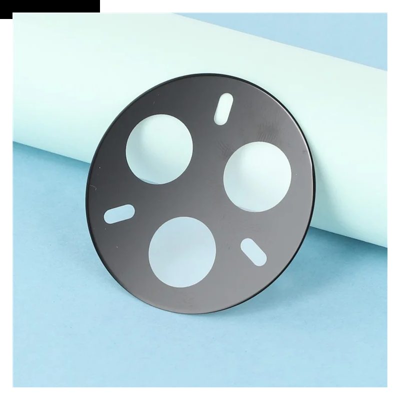 Linsenschutz Aus Gehärtetem Glas Für Realme 14 Pro 5g (schwarze Version)