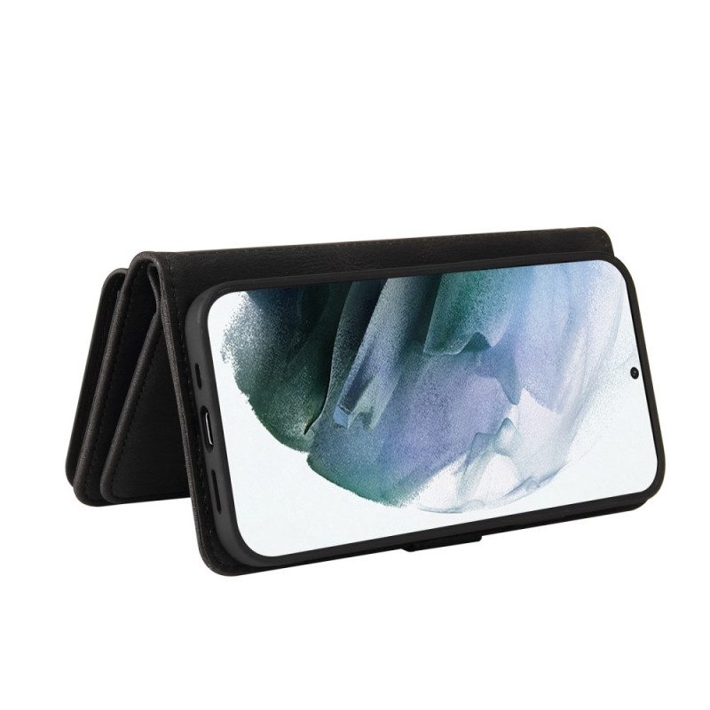 Flip Case Für Samsung Galaxy M52 5G Mit Kordel Geldbörse Mit Schlüsselband