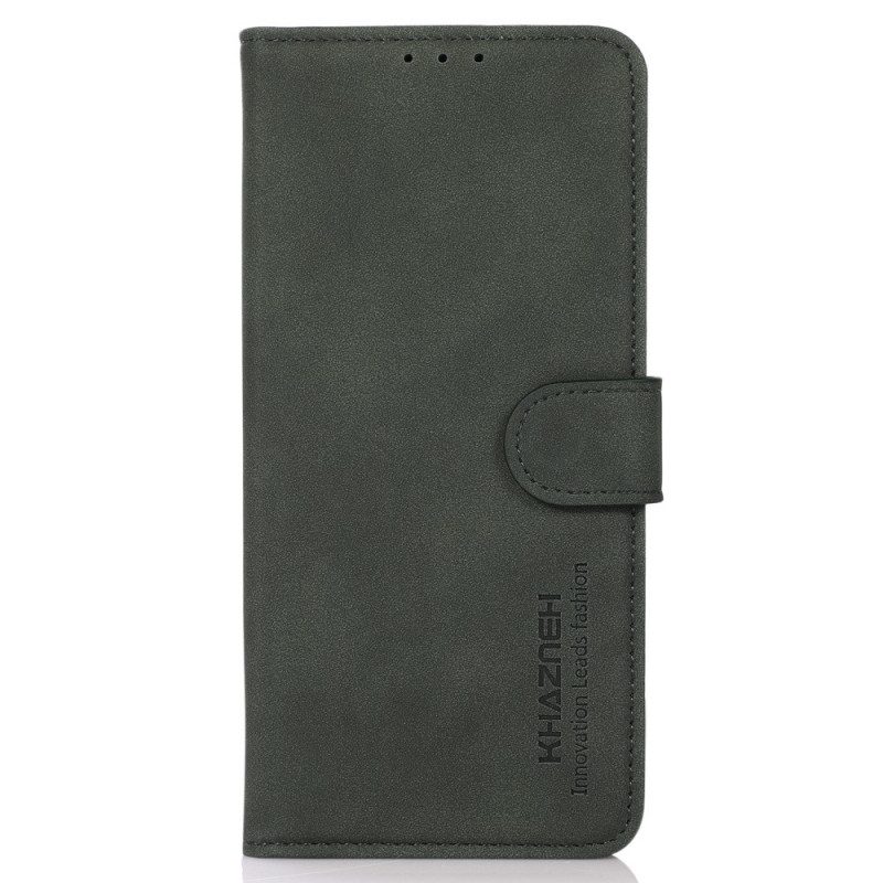 Lederhüllen Für Samsung Galaxy M52 5G Khazneh Vintage-ledereffekt