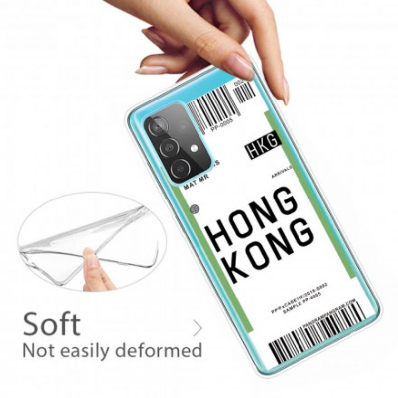 Handyhülle Für Samsung Galaxy A32 5G Bordkarte Nach Hongkong