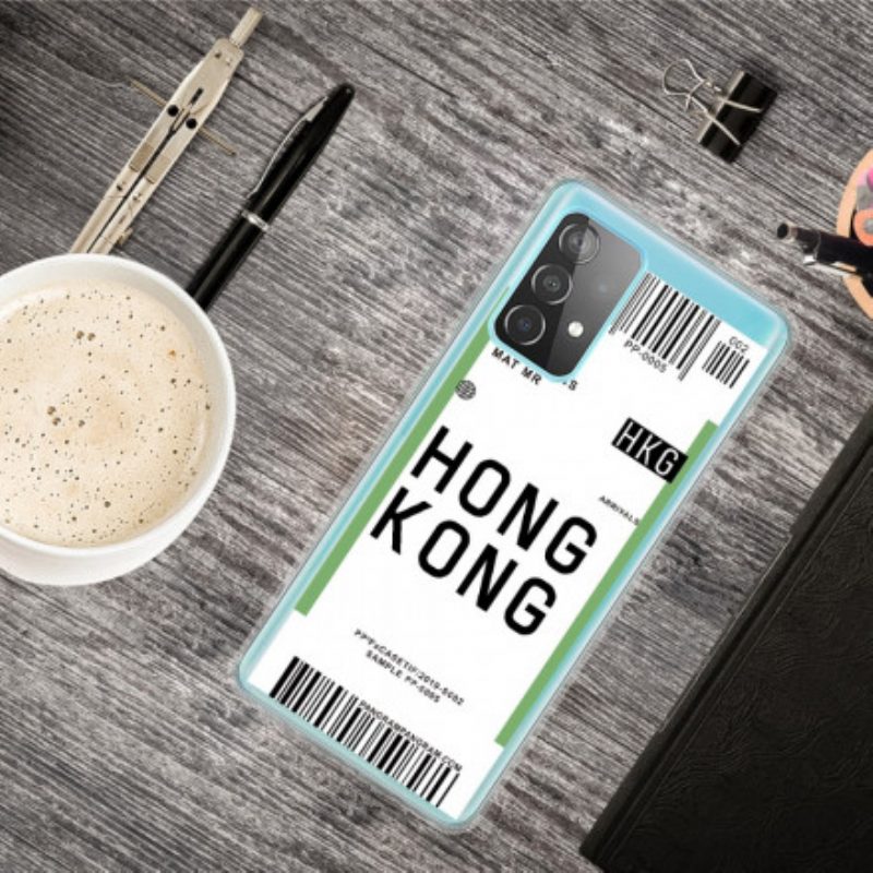 Handyhülle Für Samsung Galaxy A32 5G Bordkarte Nach Hongkong