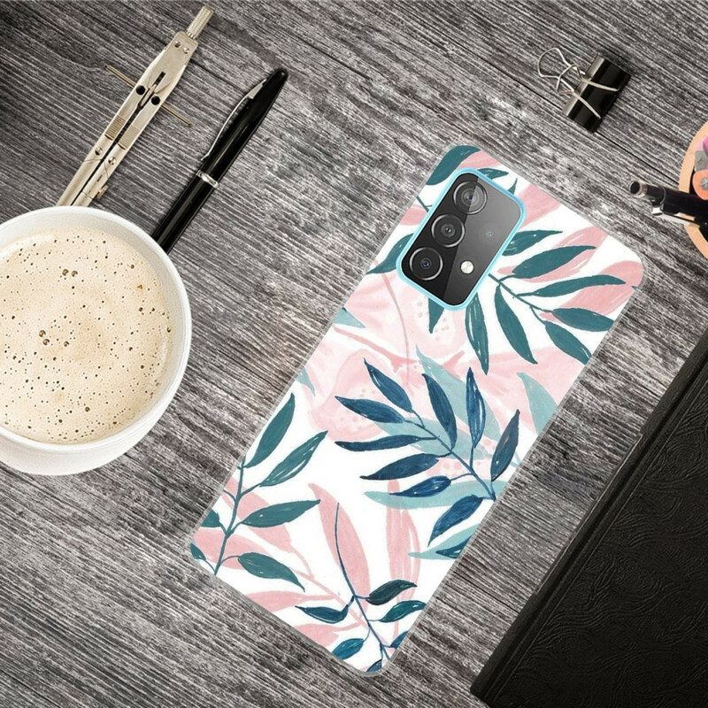Hülle Für Samsung Galaxy A32 5G Blätter