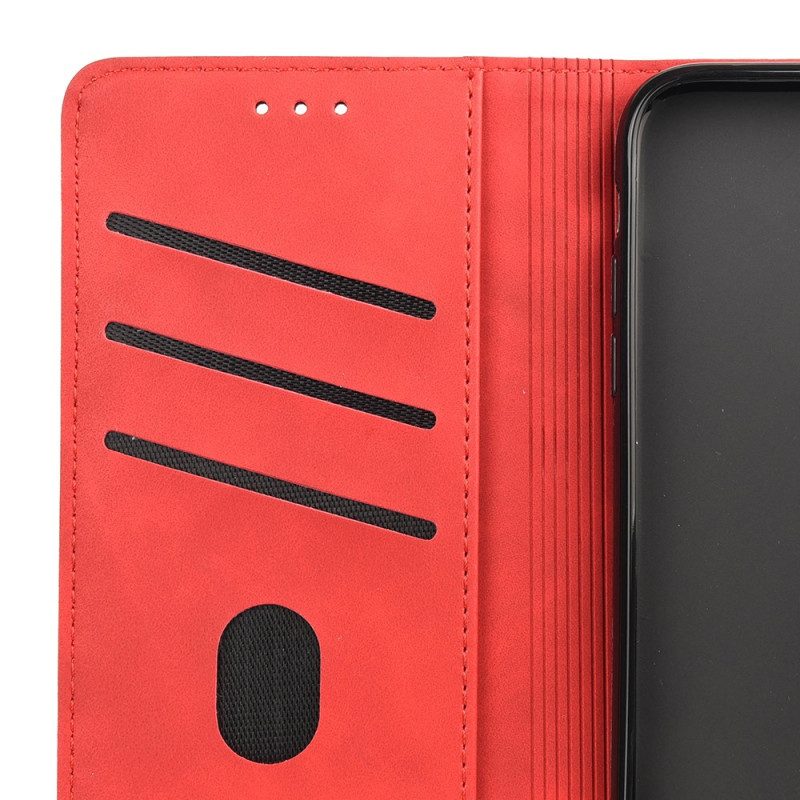 Schutzhülle Für Samsung Galaxy M12 / A12 Flip Case Zweifarbiger Business-ledereffekt