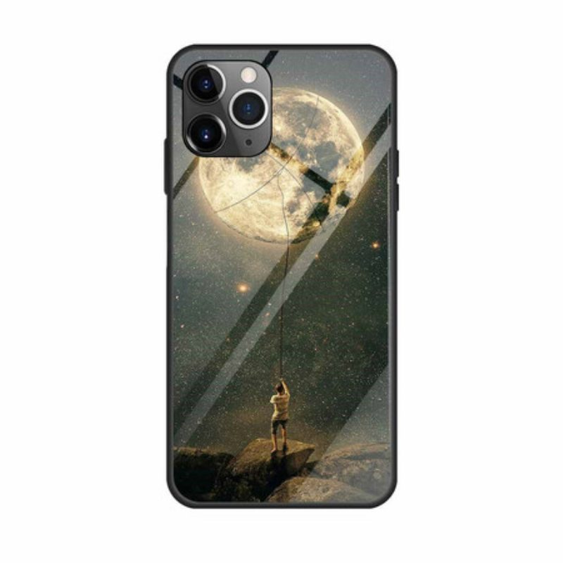 Handyhülle Für iPhone 12 / 12 Pro Ich Habe Den Mond Eingefangen