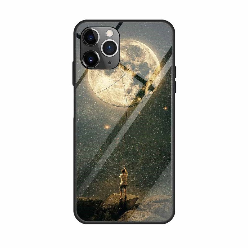 Handyhülle Für iPhone 12 / 12 Pro Ich Habe Den Mond Eingefangen