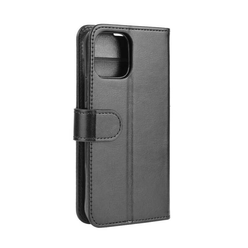 Lederhüllen Für iPhone 12 / 12 Pro Klassisches Design
