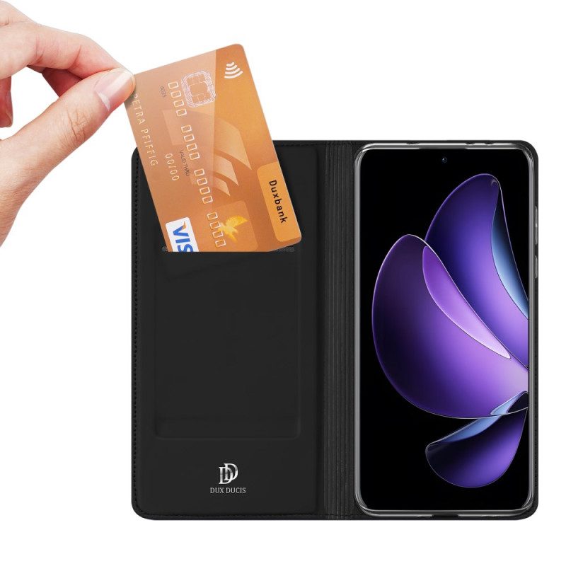 Flip Case Oppo Reno 13 Pro 5g Handyhülle Dux Ducis Skin Pro-serie