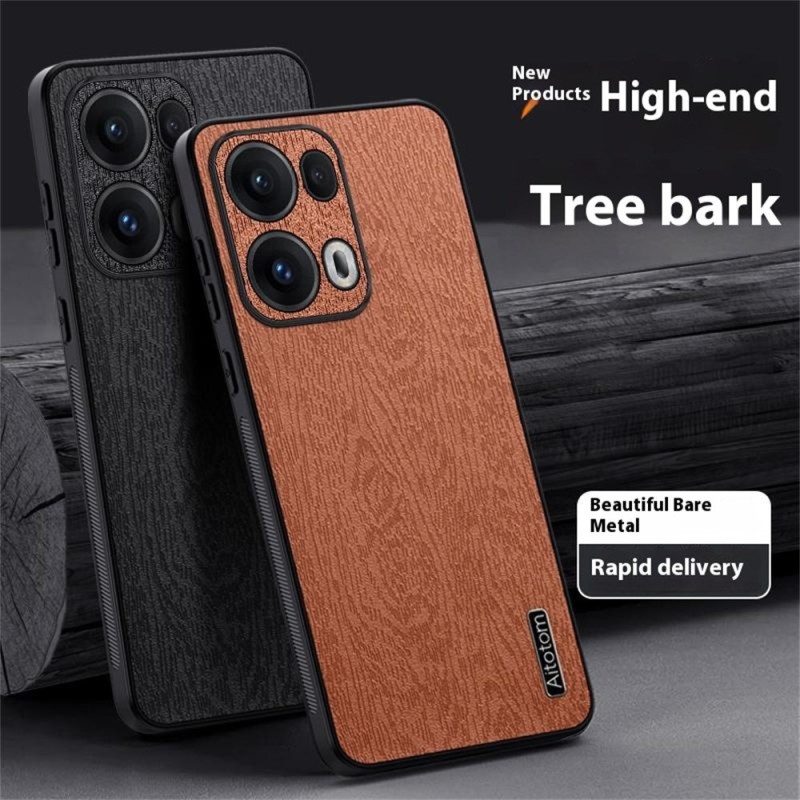 Hülle Oppo Reno 13 Pro 5g Handyhülle Holzoptik