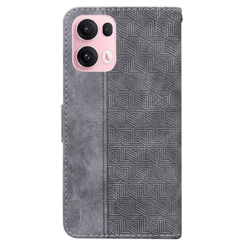 Lederhüllen Oppo Reno 13 Pro 5g Webmuster