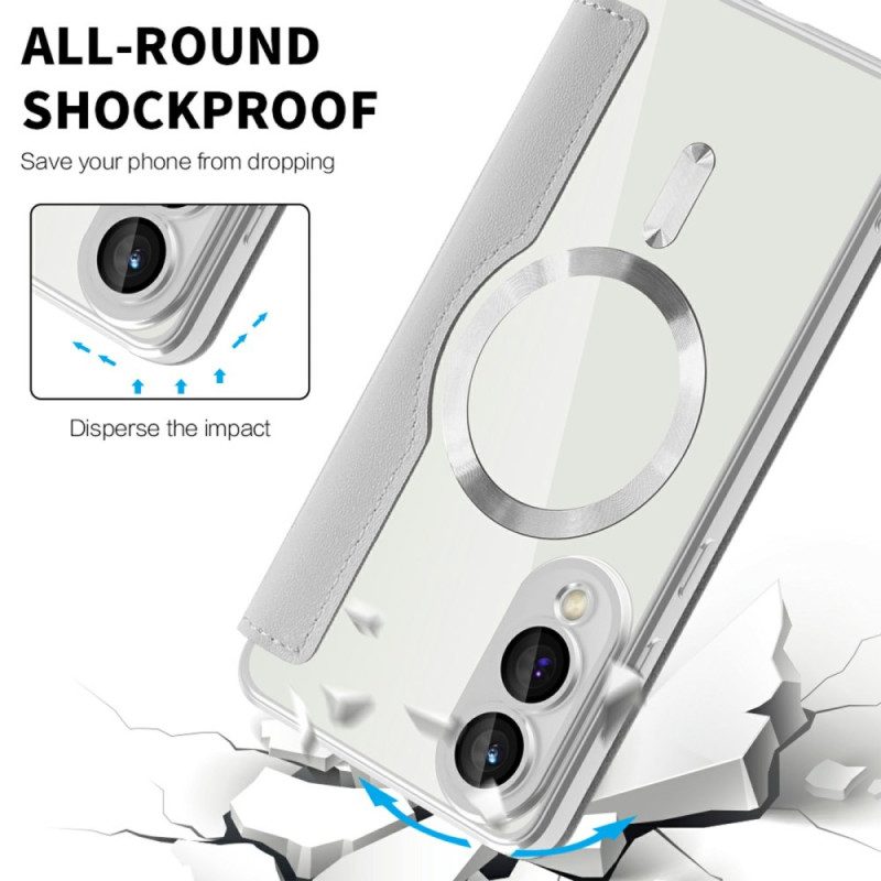 Flip Case Für Samsung Galaxy S25 5g Edge Gesteppt Magsafe-kompatibel