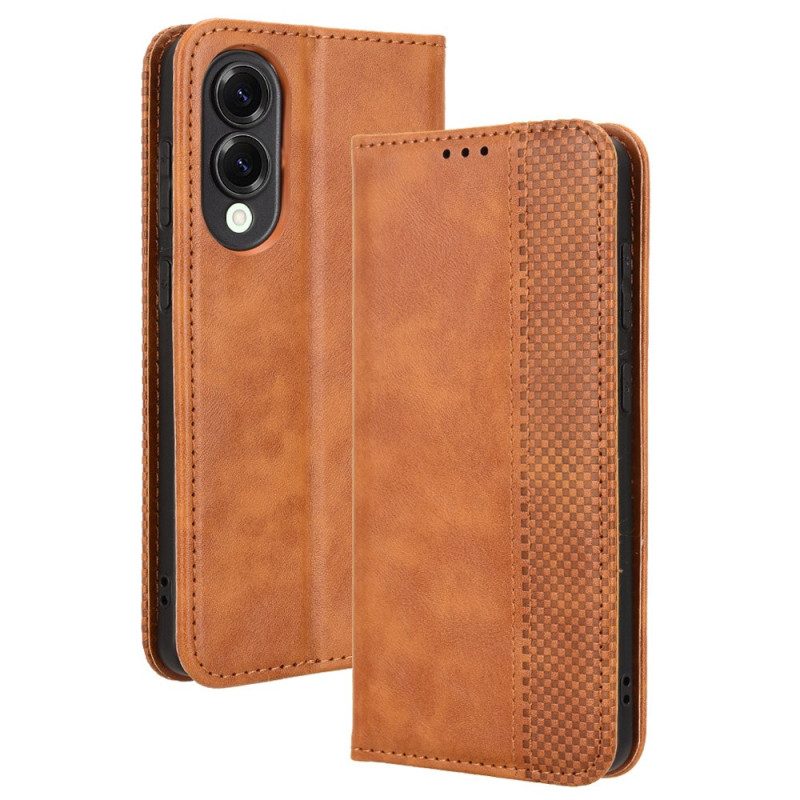 Flip Case Für Samsung Galaxy S25 5g Edge Vintage-friese