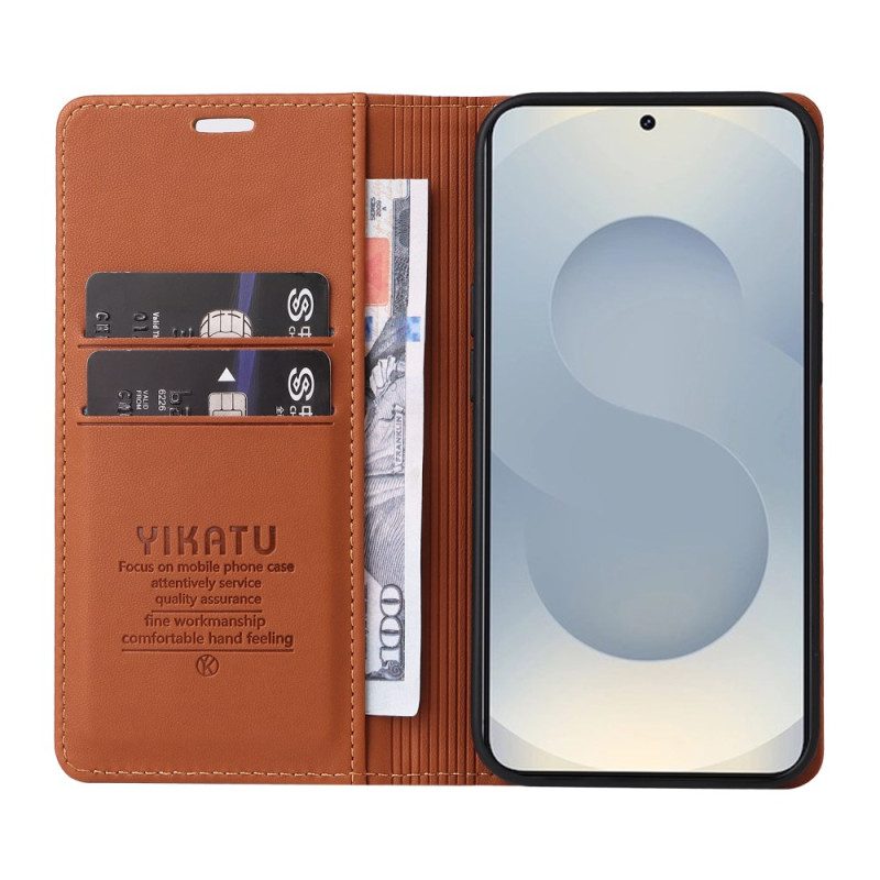 Flip Case Für Samsung Galaxy S25 5g Edge Yikatu