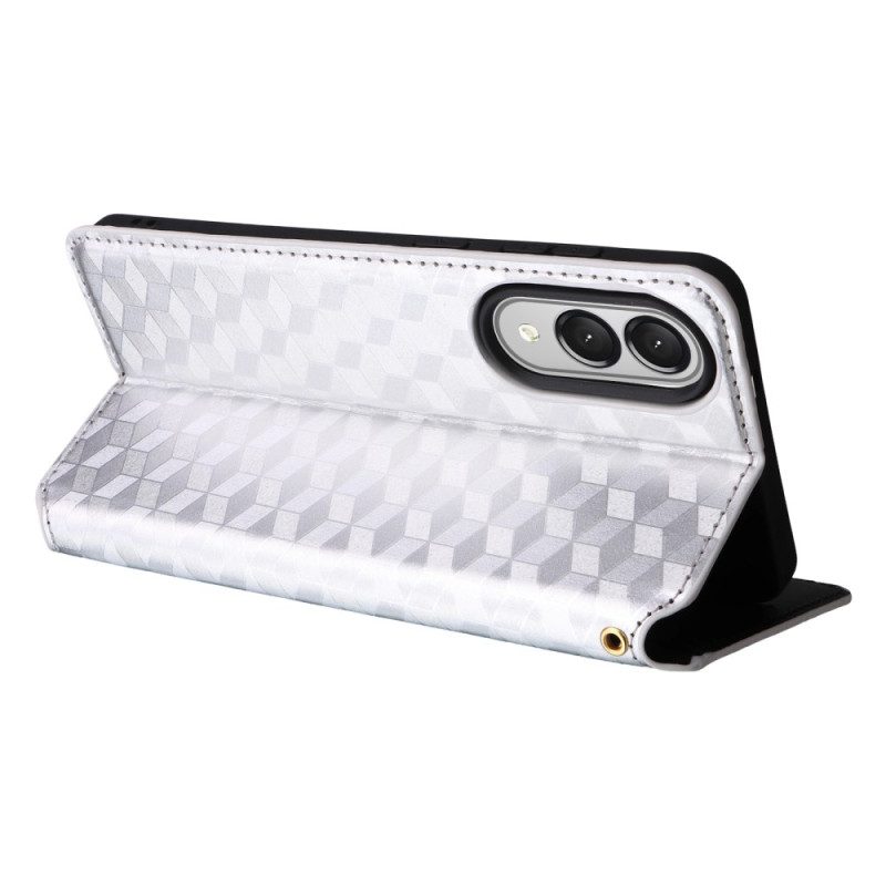 Flip Case Samsung Galaxy S25 5g Edge 3d-würfel