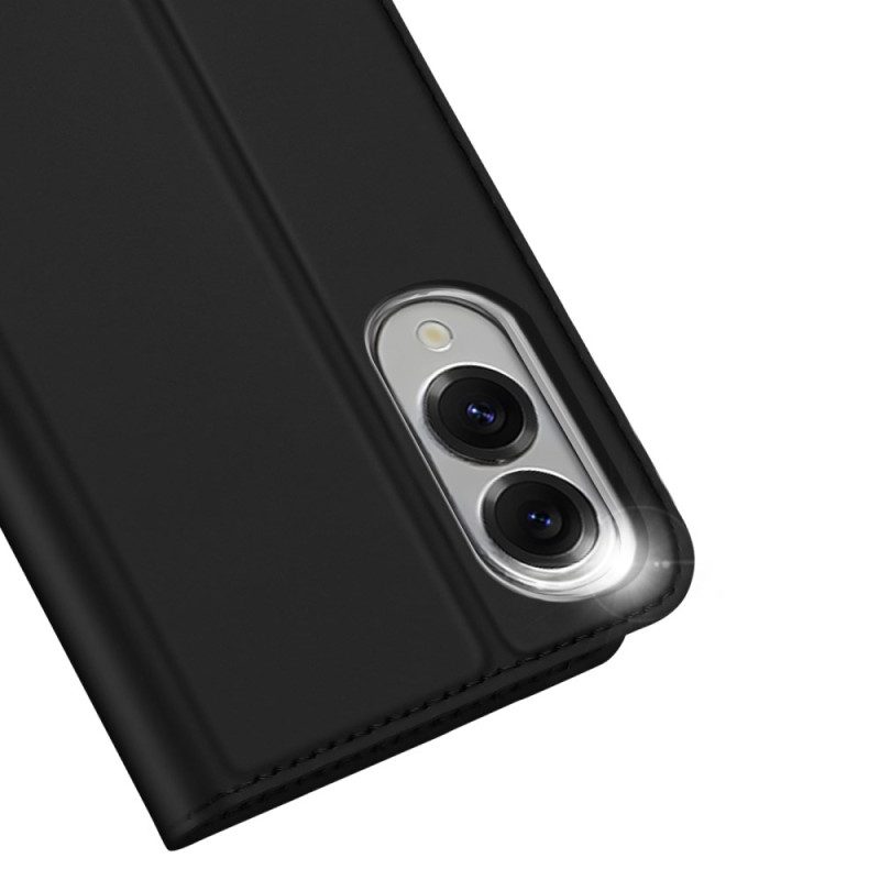 Flip Case Samsung Galaxy S25 5g Edge Handyhülle Dux Ducis Pro Series Skin