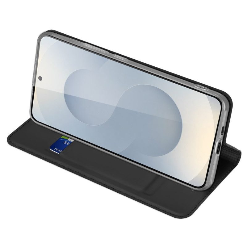 Flip Case Samsung Galaxy S25 5g Edge Handyhülle Dux Ducis Pro Series Skin