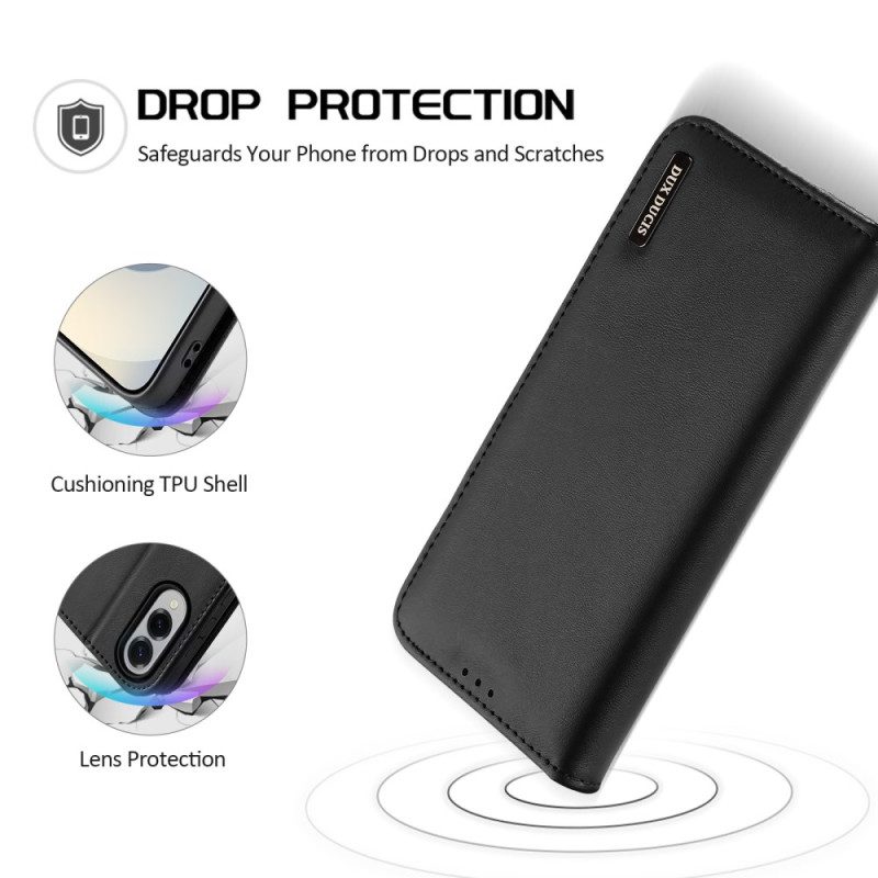 Flip Case Samsung Galaxy S25 5g Edge Handyhülle Hivo-serie Dux Ducis