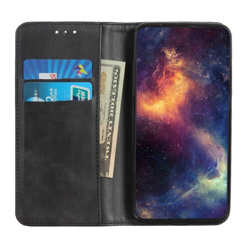 Flip Case Samsung Galaxy S25 5g Edge Handyhülle Lederstruktur