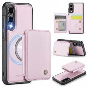 Hülle Für Samsung Galaxy S25 5g Edge Abnehmbarer Jeehood Magnetkartenhalter