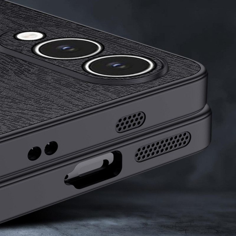 Hülle Für Samsung Galaxy S25 5g Edge Azns Holzoptik