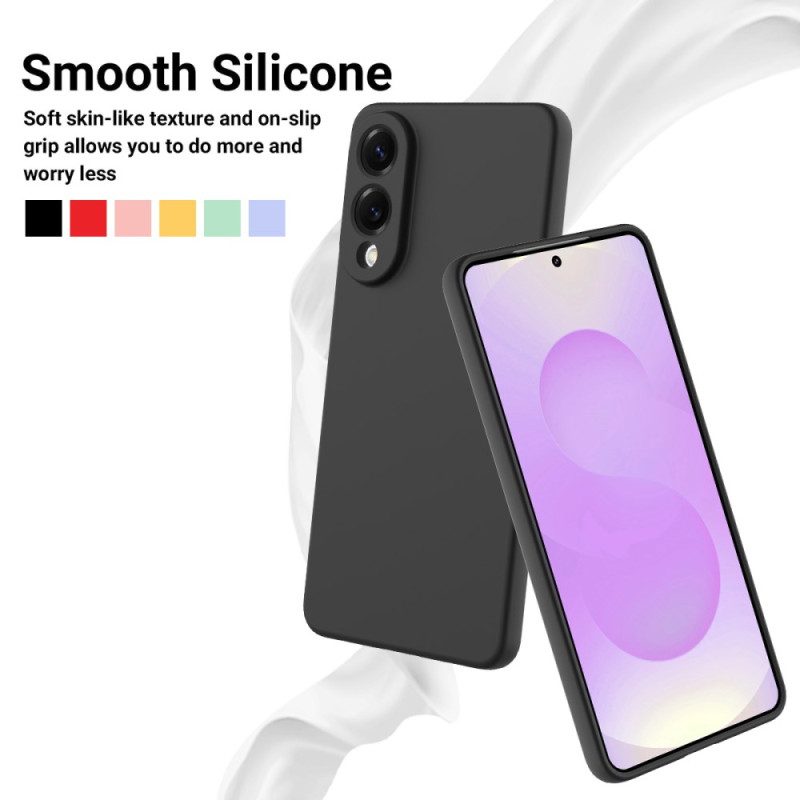 Hülle Für Samsung Galaxy S25 5g Edge Flüssigsilikon