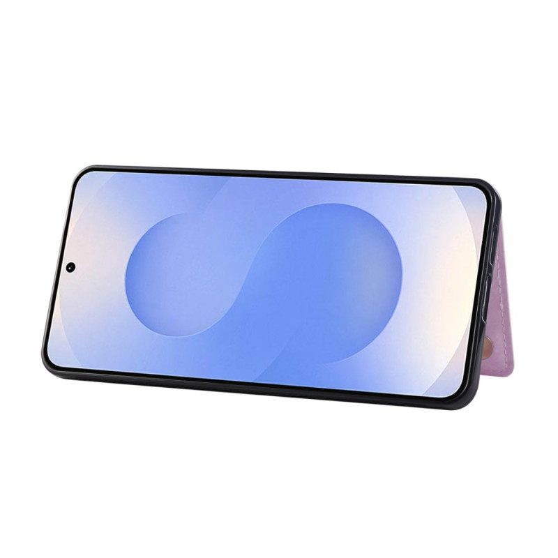 Hülle Für Samsung Galaxy S25 5g Edge Kartenhalter Mit Blumenmuster