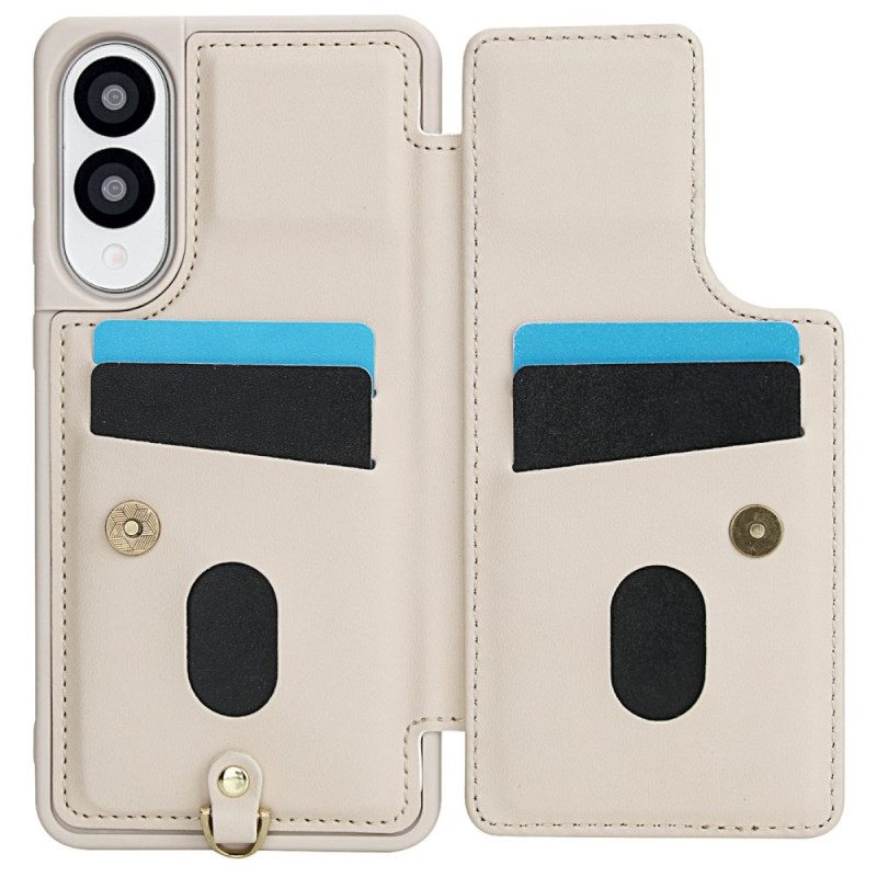 Hülle Für Samsung Galaxy S25 5g Edge Kartenhalter Mit Blumenmuster