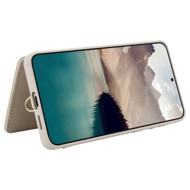 Hülle Für Samsung Galaxy S25 5g Edge Kartenhalter Mit Blumenmuster