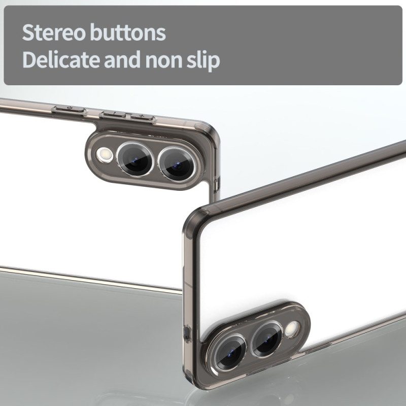 Hülle Für Samsung Galaxy S25 5g Edge Metalleffekt-rand