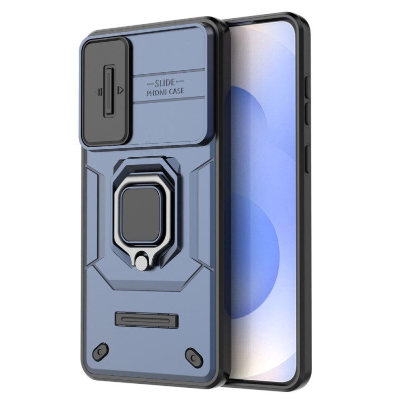 Hülle Für Samsung Galaxy S25 5g Edge Robuster Ring Mit Linsenschutz