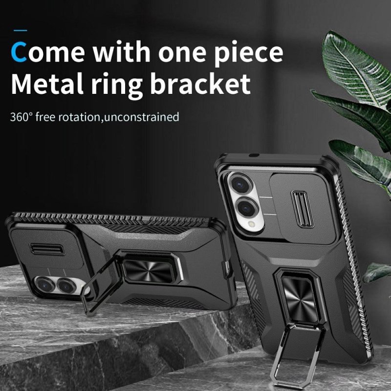 Hülle Für Samsung Galaxy S25 5g Edge Ständer & Kameraabdeckung