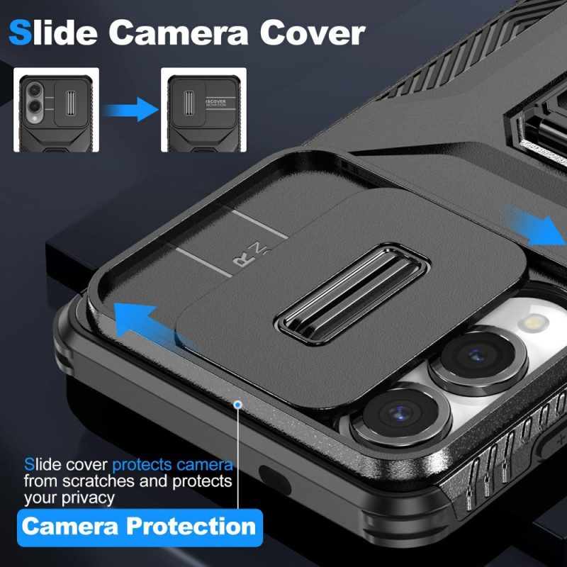 Hülle Für Samsung Galaxy S25 5g Edge Ständer & Kameraabdeckung