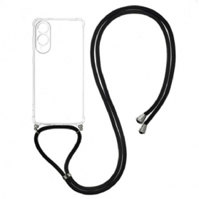 Hülle Für Samsung Galaxy S25 5g Edge Transparentes Lanyard