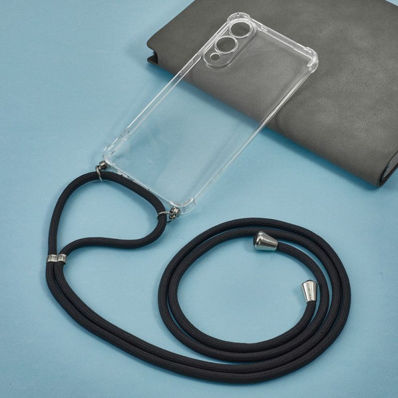 Hülle Für Samsung Galaxy S25 5g Edge Transparentes Lanyard