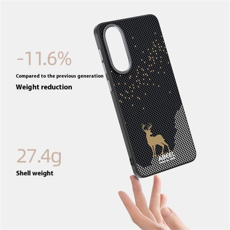 Hülle Für Samsung Galaxy S25 5g Edge Ultradünnes Hirsch-motiv Von Magsafe