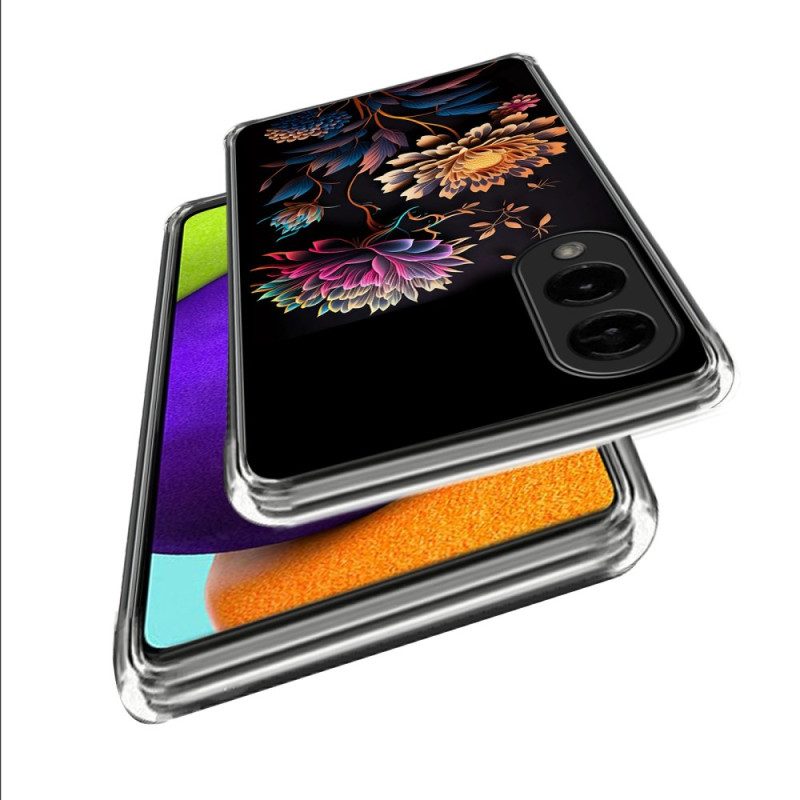 Hülle Samsung Galaxy S25 5g Edge Bunte Blumen