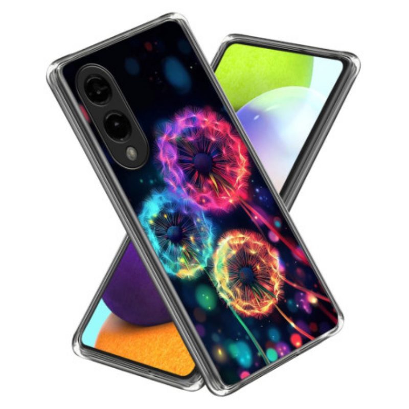 Hülle Samsung Galaxy S25 5g Edge Bunte Löwenzahnblüten